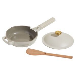 Our Place Mini Always Pan Limited Edition Gold Knob 3-Pc Set - Cream - 8.5”